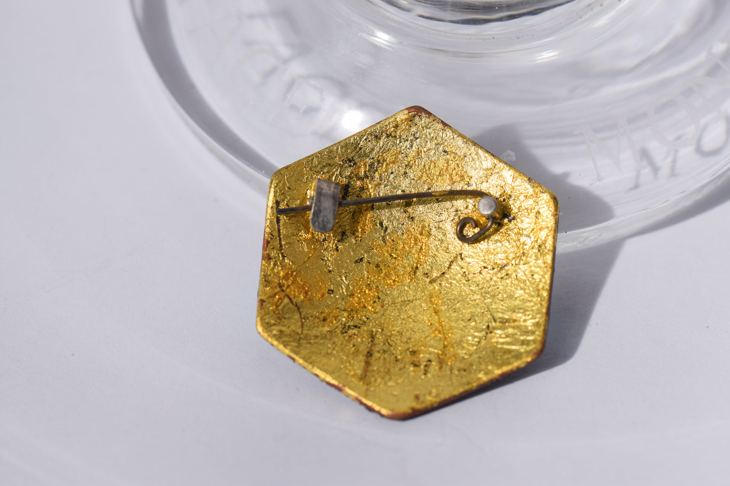 Sunset brooch
