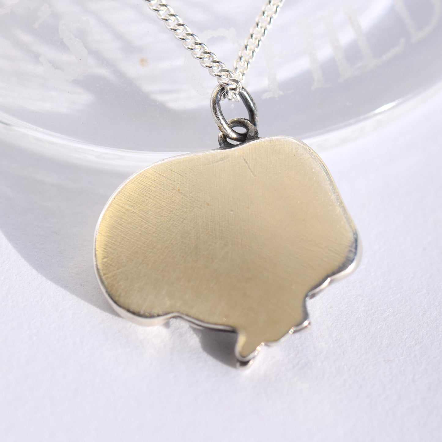 Silver Bunny Rabbit Pendant