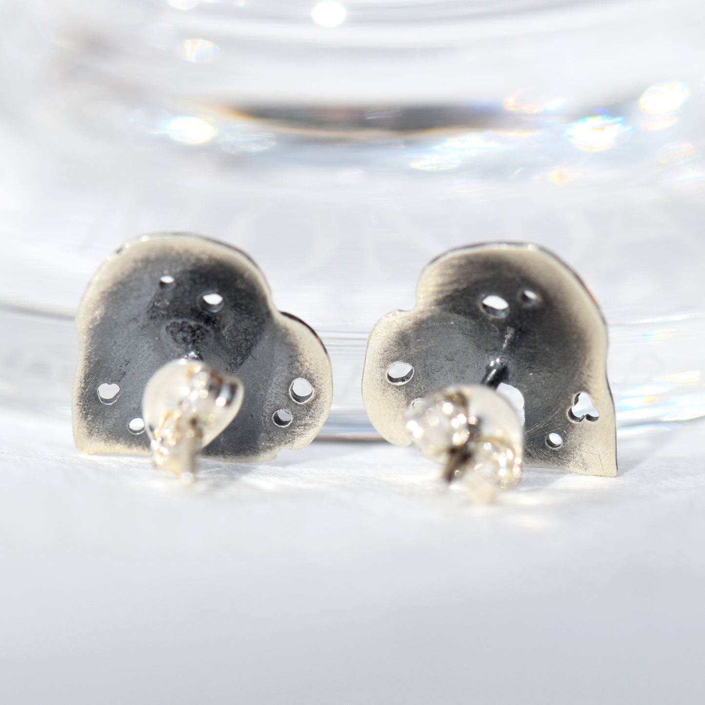 Kawakawa studs (sterling silver)
